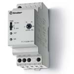 Контрольное реле для 1-фазных сетей; пониженное/повышенное напряжение; настраиваемые симметричные диапазоны; выход 1CO 10А;