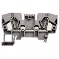 Клеммник пружинный 6мм.кв. (серый); YBK6