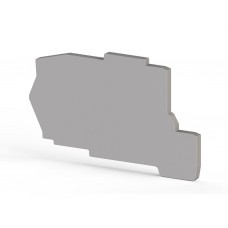 Концевой сегмент на клеммники PCY 2,5*, (серый); NPP PCY (100шт/упак)