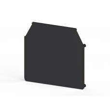 Концевой сегмент на клеммники AVK 25RD, (черный); NPP/AVK 25RD