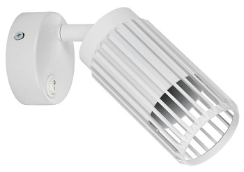 Светильник 4212 настенный GU10 белый IEK