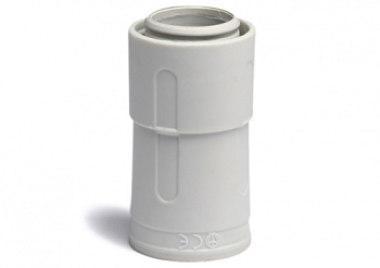 Переходник армированная труба - жесткая труба, IP67, д.32мм