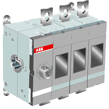 Рубильник OT250E03 до 250А 3-полюсный (без ручки управления)