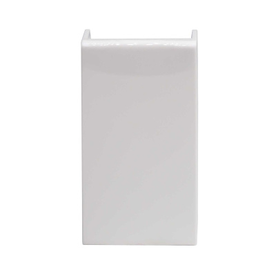 Заглушка на 1 модуль, «Viva», белая