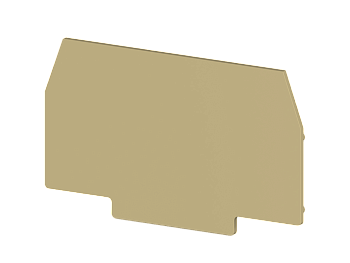 Концевой сегмент на измер. клеммники WGO1,-2/ WGL, (бежевый); NPP-WGO1-2