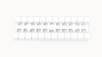 ZK5-24P-19-00A(H), Маркировка для клемм DS, 5мм (24 шильдика), шт