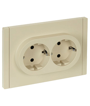 FORTE&PIANO Роз. 2-я с з/к з/ш б/к 16А FP423 ван. IEK