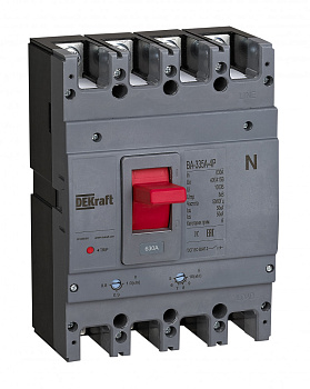 Силовой авт. выкл. 4P 630A 50кА ВА-335А