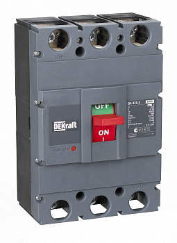 Силовой авт. выкл. 3P 500А c Ir=400А-500А 70кА ВА-335 DEKraf