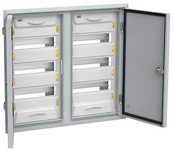 UNIVERSAL Корпус метал. ЩРв-2х36зк-1 36 IP31 c кожухом IEK UNIVERSAL Корпус метал. ЩРв-2х36зк-1 36 IP31 c кожухом IEK