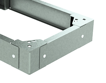 Боковые элементы цоколя из нержавеющей стали. 2 шт. Боковые элементы цоколя из нержавеющей стали. 2 шт.