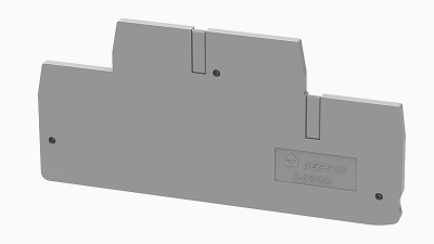 D-DSKK4-01P-11-00A(H), Концевая крышка, для DSKK4, серый, шт