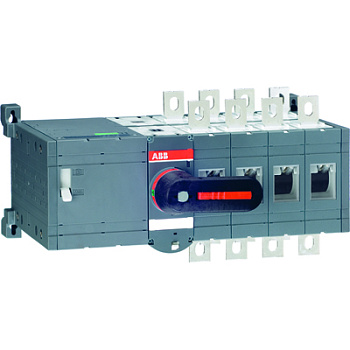 Реверсивный рубильник OTM400E4CM230C до 400А 4-полюсный с моторным приводом 230В AC