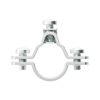 Хомут заземления для труб 20 мм (1/2"), оцинкованная сталь