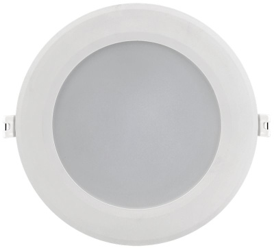 Светильник LED ДВО 1715 белый круг 15Вт 4000К IP40 IEK