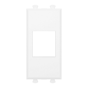 Адаптер без шторки для Keystone, "Avanti", "Белое облако", 1 модуль Адаптер без шторки для Keystone, "Avanti", "Белое облако", 1 модуль