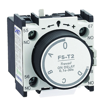 Приставка выдержка времени F5-D4 к контактору NC1, NC2 и NXC (R)(CHINT)