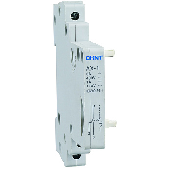 Вспомогательный контакт AX-1 для DZ158 (R)(CHINT)