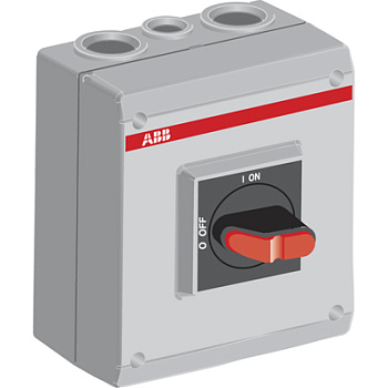 Рубильник в боксе OTP32B3M до 32A 3х-полюсный, резьба 4хМ25+2хМ1 6 Рубильник в боксе OTP32B3M до 32A 3х-полюсный, резьба 4хМ25+2хМ1 6