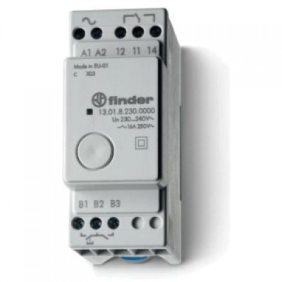 Модульное электронные шаговое/моностабильное реле; 1NO 16A; питание 125В АC; ширина 35мм; степень защиты IP20