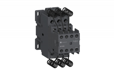 КОНТАКТОР MC1D ДЛЯ КОНДЕНСАТОРНЫХ БАТАРЕЙ 25 КВАР 1НО/2НЗ 380V 50/60ГЦ