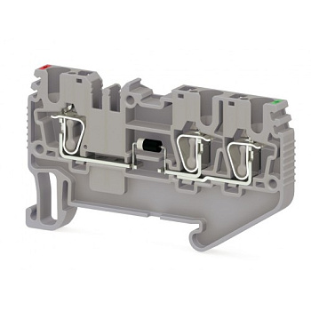 Пружинная клемма серии премиум SRD 2,5ED-B (Серый)