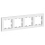 ATLASDESIGN 4-постовая РАМКА, универсальная, БЕЛЫЙ ATLASDESIGN 4-постовая РАМКА, универсальная, БЕЛЫЙ