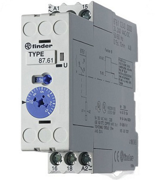 Реле врем задержка на откл. с 1 переключ контакт (24...240)V AC/DC 5A Реле врем задержка на откл. с 1 переключ контакт (24...240)V AC/DC 5A