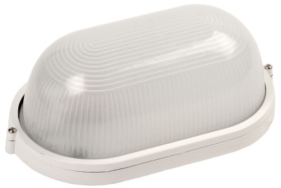 Светильник НПП1201 белый/овал 100Вт IP54 IEK