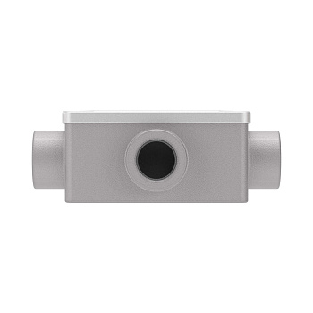 Коробка ответвительная алюминиевая, 3 ввода, М20х1,5 ,IP55, 118х67х42мм