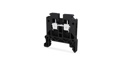 Клеммник на DIN-рейку (Винтовой) 2,5мм.кв. (черный);TBL 2,5