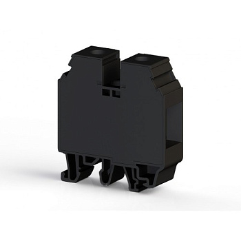 Клеммник на DIN-рейку с крышкой 35мм.кв. (черный); AVK 35 RDS