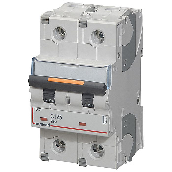 Автоматический выключатель DX3 2П C125 25кА
