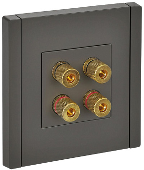 FORTE&PIANO Аудиорозетка 4-мест. FP339 сер. IEK