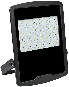 Прожектор LED СДО 08-300 PRO 120град 5000К IP65 черный IEK