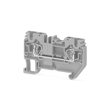 Пружинная клемма серии  SRD 4 (Серый)