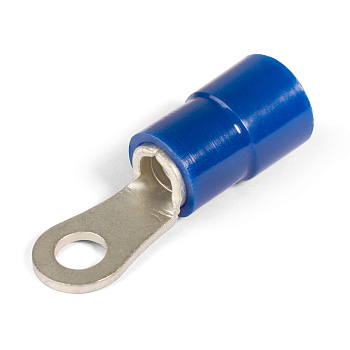 Наконечник кабельный кольцевой изолированный НКИ(н) 16–6 с нейлоновой манжетой (100шт)