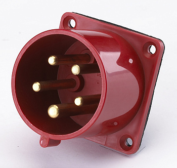 Вилка щитовая 615 3Р+РЕ+N 16А 380В IP44 ВЩ-102