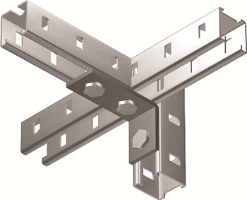 Уголок одиночный удлиненный 92 мм, горячеоцинкованный
