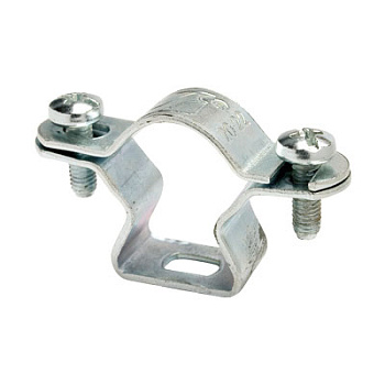 Стальной хомут 40 мм (1" 1/4) оцинкованный Стальной хомут 40 мм (1" 1/4) оцинкованный
