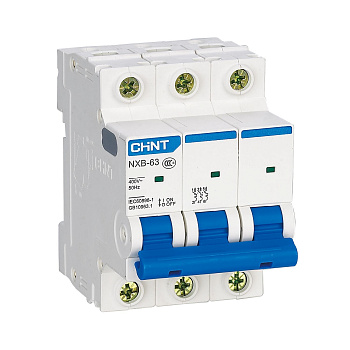 Авт. выкл. NXB-63H 3P 40A 10кА х-ка C (R)(CHINT)