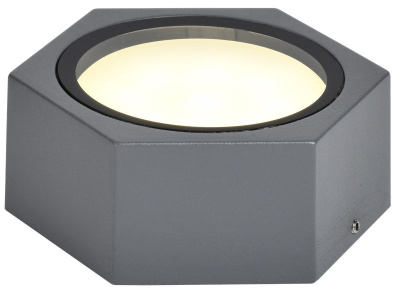 Светильник уличный 5204 потолочный GX53 IP65 серый IEK