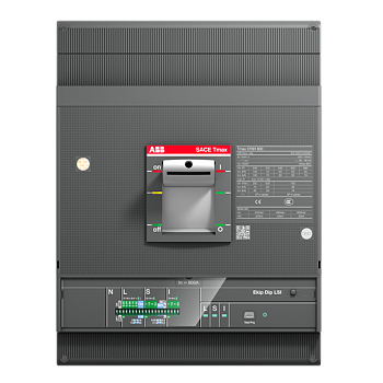 Выключатель автоматический XT6N 1000 Ekip Dip LS/I In=1000 3p F EF