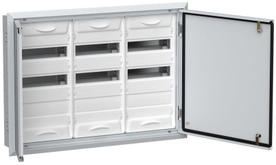 TITAN 5 Корпус мет. ЩРв-108 (3х36) 630х885х130 IP31 бел IEK