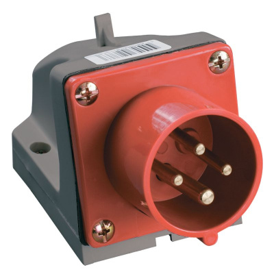 Вилка 514 стац.3Р+РЕ 16А 380В IP44 ИЭК