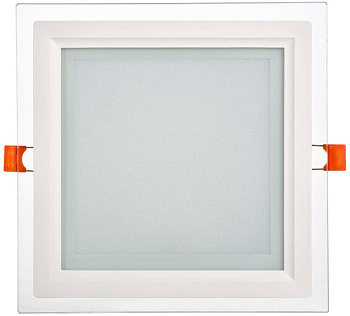 Светильник LED ДВО 1625 со стекл. квадр. 18Вт 4000К IP20 IEK Светильник LED ДВО 1625 со стекл. квадр. 18Вт 4000К IP20 IEK