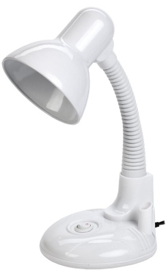 Светильник настол. 1005 с кармашком Е27 белый IEK
