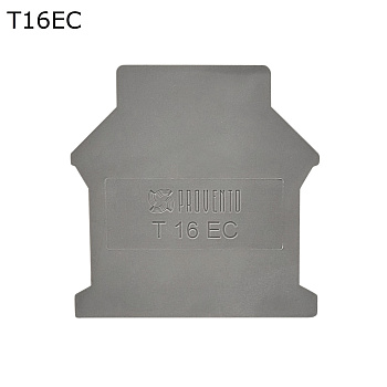 Крышка торцевая для винтовой клеммы 16 мм2, серая