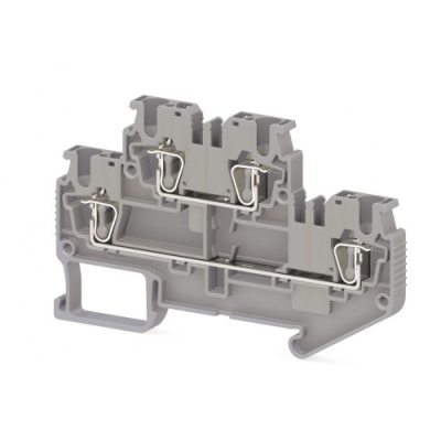 Пружинная клемма серии премиум SRD 2,5-2F (Серый)