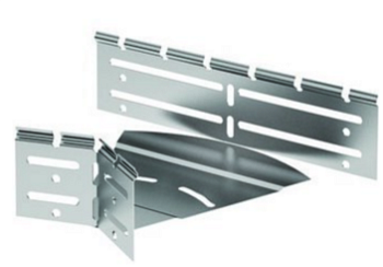 Горизонтальный  Изменяемый  угол СРО 0-45град. 400х50, цинк-ламельный(аналог горячеоцинкованный)